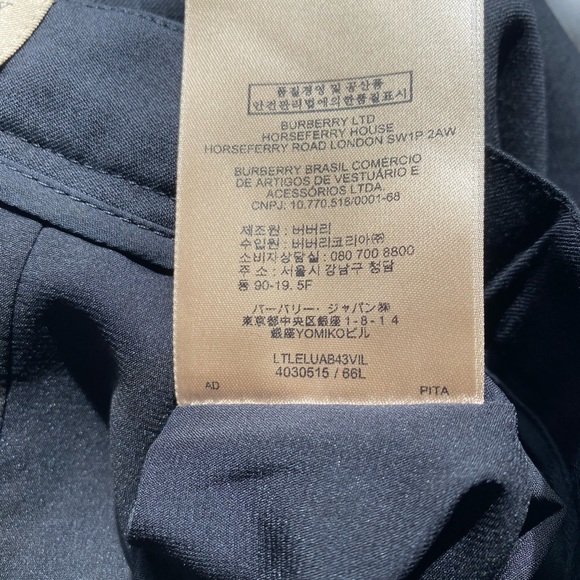 Burberry Black Pencil Skirt US Size 2 - Picture 7 of 13